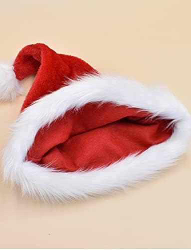 Chapéu de Natal Evabirdal, chapéu de Natal para adultos e crianças, favor da festa de inverno, decorações, acessórios para figurinos