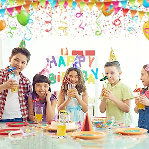 24 Rache Car Party Favors Reutilable Drinking Perdida para crianças garotos Rodas de corrida Decorações de aniversário