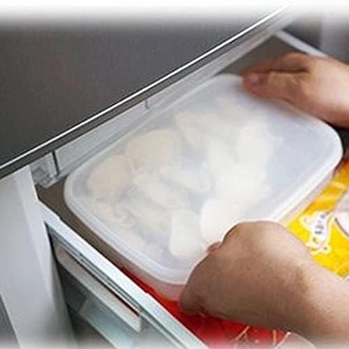 Caixas de Bento Bento SZYAWBDH 1 Prayers de armazenamento de vedação antiaderente com alça de tampa para bolinhos de geladeira Preservação