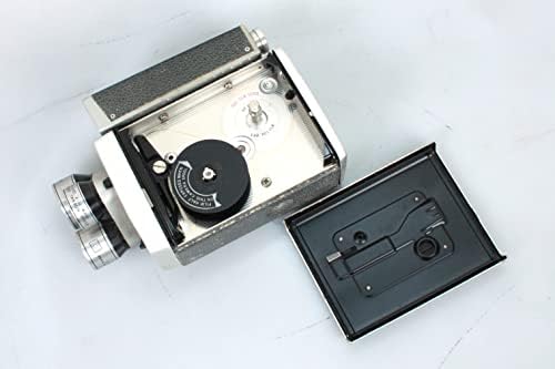 Câmera de filme art déco na caixa original W manual