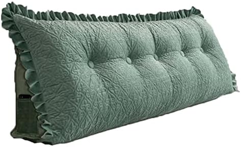 Travesseiro de suporte para trás em forma de cunha, travesseiro 59 × 8 × 20 polegadas, cama de cama de cama Leitura de cabeceira