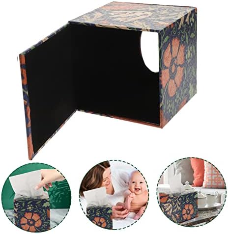 Caixa de papel de caixa de caixa LuxShiny Decoração de mesa de trabalho quadrado caixa de lenços quadrados caixa de lenço