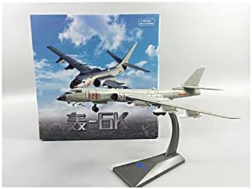 Modelo de bombardeiro da Dagijird H-6k Modelo de Avião Bombardeiro Modelo de Plano Militar para Colecionáveis ​​de Aviação