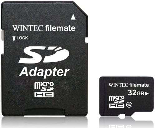32 GB MicrosDHC Classe 10 Cartão de memória de alta velocidade. Caixa perfeita para o telefone LG Bliss UX700 Rumor2 VM265.