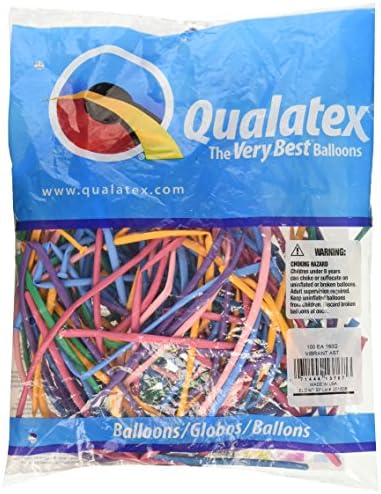 Pioneer Balloon Company 13767.0 Balões de látex de sortimento vibrante, multicolor