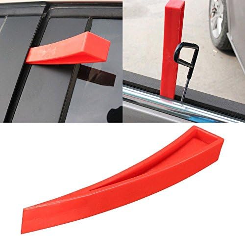 RunMind Red Plástico Bomba de ar de plástico portas de entrada do carro portas de entrada Ferramentas de entrada