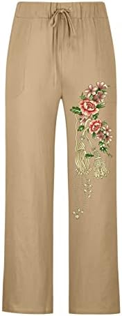 Calça míshui e ioga masculina moda casual algodão interessante e calça de bolso impressa em calças de tamanho grande m