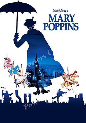 Poster EUA - Disney Classics Mary Poppins Poster Glossy acabamento - DISN130)