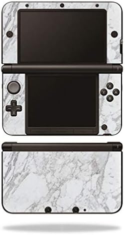 MightySkins Skin Compatível com Nintendo 3DS XL Original - mármore Frost | Tampa de vinil protetora, durável e exclusiva |