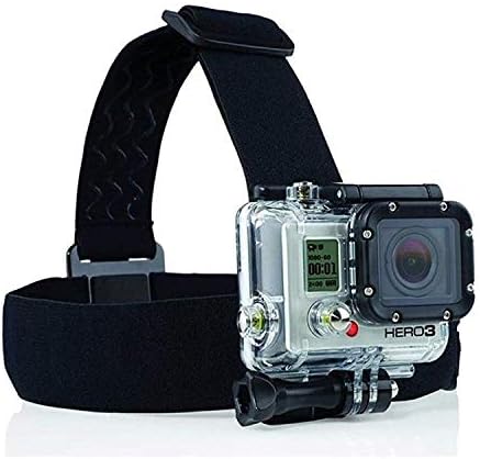 Navitech 8-in-1 Action Camera Accessories Combo Kit com EVA Case Compatível com o Kaiser Baas X4