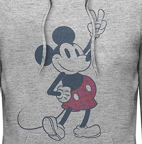 Mickey & Friends Mickey Mickey Mouse Retro puxar sobre capuz