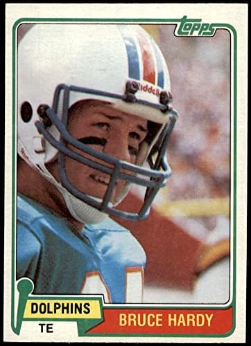 1981 Topps 444 Bruce Hardy Miami Dolphins NM Dolphins Arizona St St.