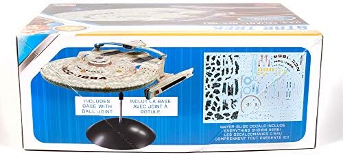 Luzes polares Star Trek U.S.S. Enterprise Reliant Wrath of Khan Edição 1: 000 Kit de modelo de réplica do conjunto