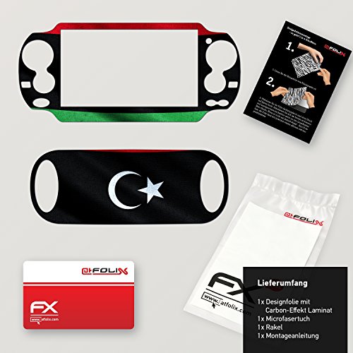 Sony PlayStation Vita Design Skin Bandeira da Líbia adesivo de decalque para PlayStation Vita