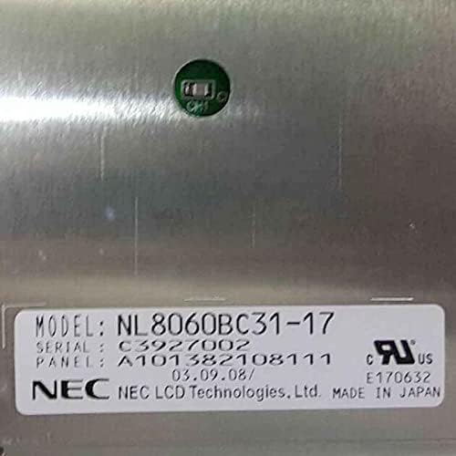 Módulo de tela LCD Jinyan para NEC 12,1 polegadas 800*600 NL8060BC31-17 Substituição da tela LCD com ferramentas