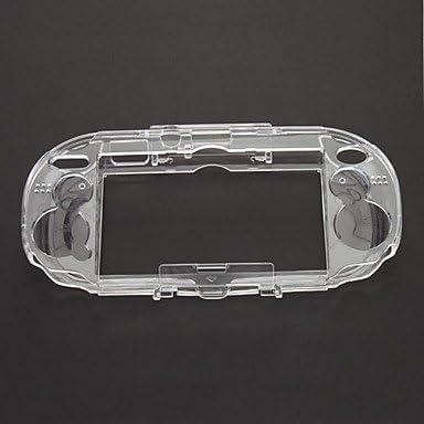 Case de proteção plástica transparente para PS Vita