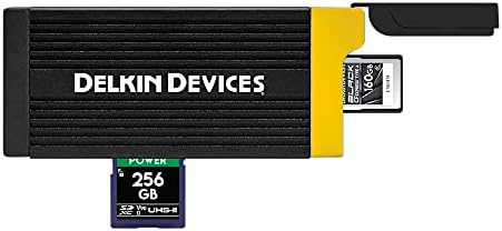 Delkin USB 3.2 CFEXPRESS TIPO A e SD UHS-II LEITOR DE CARTÃO DE MEMÓRIA