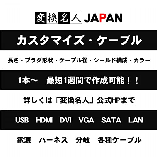 変換 名人 Japan Antena Cable