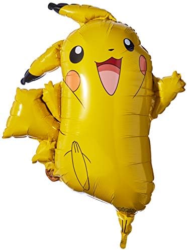 Anagrama Pikachu Supershape Foil Balloon, 31 , multicolorido