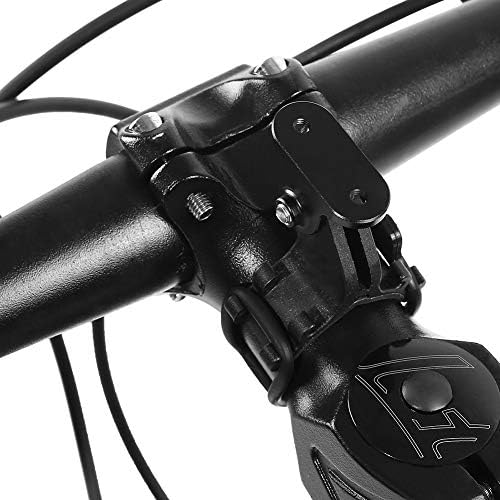 Porta de câmera de bicicleta de motocicleta, suporte de correção da base do suporte da bicicleta com suporte de luz de luz