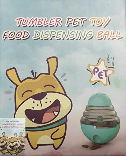 Xiangzhi Treat Dispensing Puzzle Brinqued para cães pequenos, brinquedos interativos de perseguição, alimentador lento, alternativa