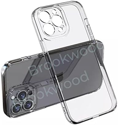 Caso Brooktech para iPhone 14 Pro Max Telefone | TPU transparente cristalino Silicone para iPhone 14 Pro Max Case com cobertura