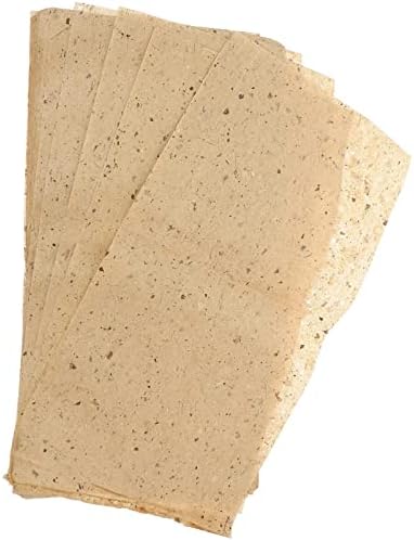 Sewroro 100pcs Made Mulberries Felas de papel de papel de papel