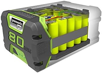Greenworks Pro 80V 4.0AH Bateria de íons de lítio e carregador rápido de 80V