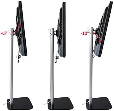 TV Stand TV Stand com altura da montagem giratória ajustável para 32 a 65 polegadas TV LCD para o suporte de TV de