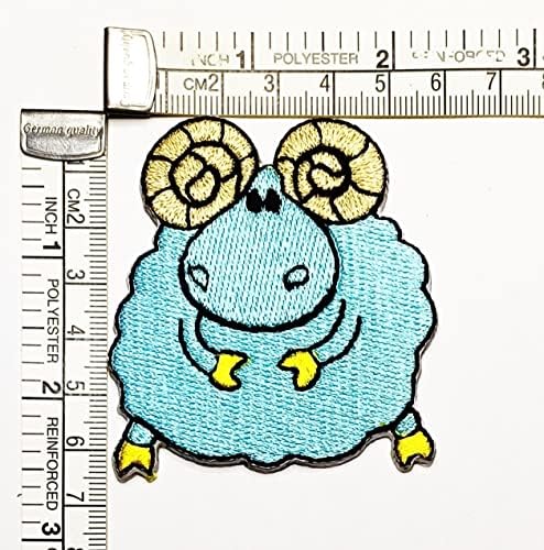 Kleenplus 3pcs. BOUS bonita azul gordura de ovelha artesanato artes de costura reparo de quadrinhos de quadrinhos