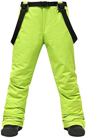 Calça feminina padrões de snowboard homens impermeáveis ​​calças suspensórios de esqui isolados calças de neve viagens de babador