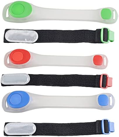 CLISPEED 6 PCs Belinha de correia de correio vestível Cinturão de braçadeira leve para braçadeiras de cinto de correio Wearable Brands