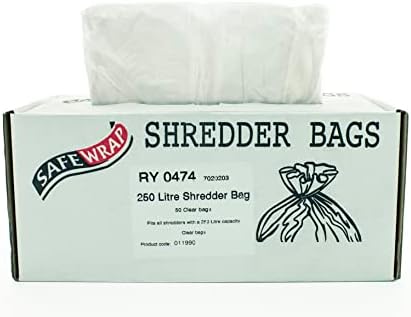 Ry Safewrap Shredder Bags 100 litros PK50