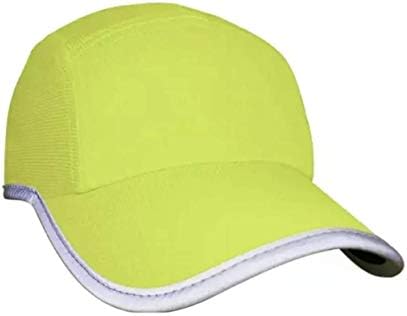 Hi-Vis Lime Reflexive Hat Baseball Cap Safety Novo amarelo e preto disponíveis