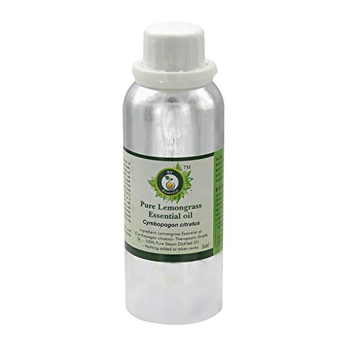 R V Essential Pure Lemongrass Oil 630ml - Cymbopogon Citratus