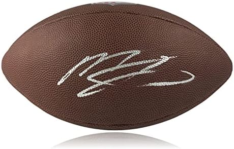 Mac Jones assinou o futebol em tamanho real JSA Coa New England Patriots Autograph - Footgrafos autografados