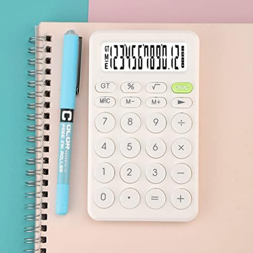 Nuobesty computadora para niños calculadora calculadora padrão calculadora de mesa digital com calculadora de bolso de exibição