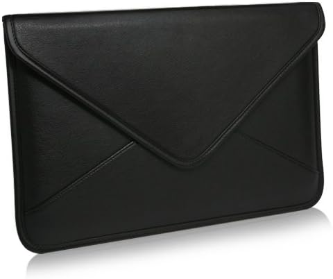 Caixa de ondas de caixa para Gechic On -Lap 1305H - Bolsa mensageira de couro de elite, design de envelope de capa de