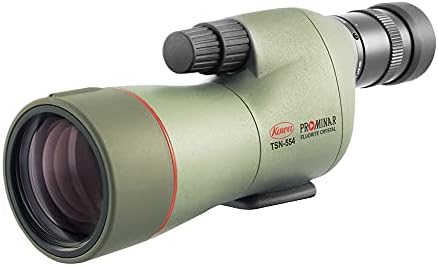 Kowa TSN-553 55mm Prominar Pure Fluorite Spotting Scope com 15-45x zoom ocular, verde