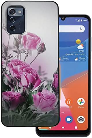 TZNZXM Case para o consumidor Celular Zmax 5G, capa de telefone Zmax 5g, estojo Z7540, design de pintura de rosa, design flexível