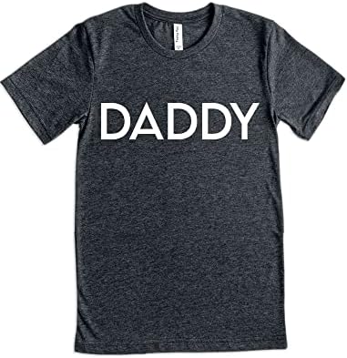 Teeny Fox Daddy's Girl Pai e filha camisas pai Papai Papai Mini Tee T-shirt Bodysit.
