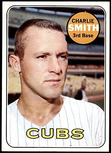 1969 Topps 538 Charlie Smith Chicago Cubs NM/MT Cubs