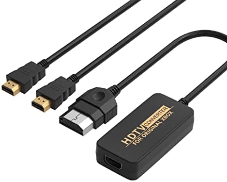 TECTRA HDMI Converter HD Link Cabo para Xbox original, Xbox para HDMI Suporte 1080p/720p, compatível com Xbox original