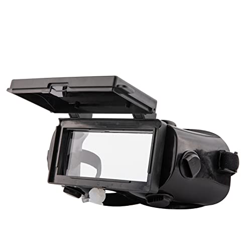 Óculos de soldagem da Weldforce com área de visualização x 4-1/4 polegadas de 2 polegadas e estrutura de lente flip-up;