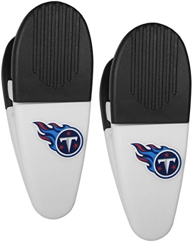 NFL Tennessee Titans Mini Chip Clip ímãs, conjunto de 2