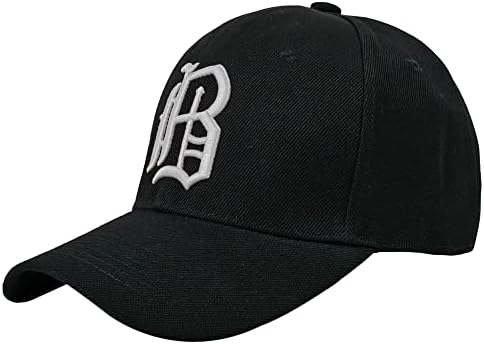 Dekeke Unisex 45 Birmingham Baseball Cap bordado Snapback Barons Hat Ajustável Preto