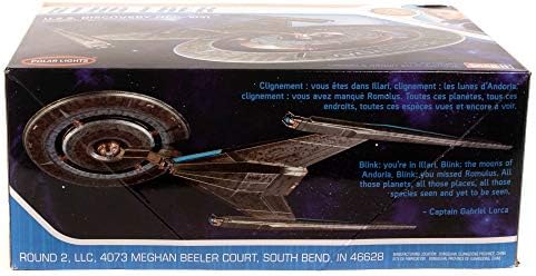 Luzes polares Star Trek U.S.S. Discovery NCC-1031 1: 2500 Kit de modelo plástico em escala
