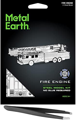 Metal Earth Fire Motor 3D Modelo de metal pacote com pinças fascinações