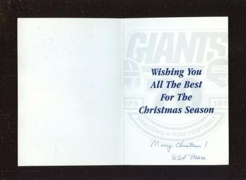 1994 New York Giants NFL Football Christmas Cart