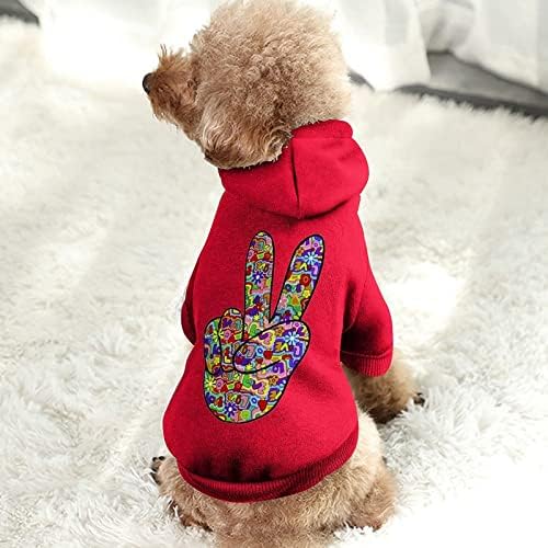 Hippy Love Peace Dog Rous